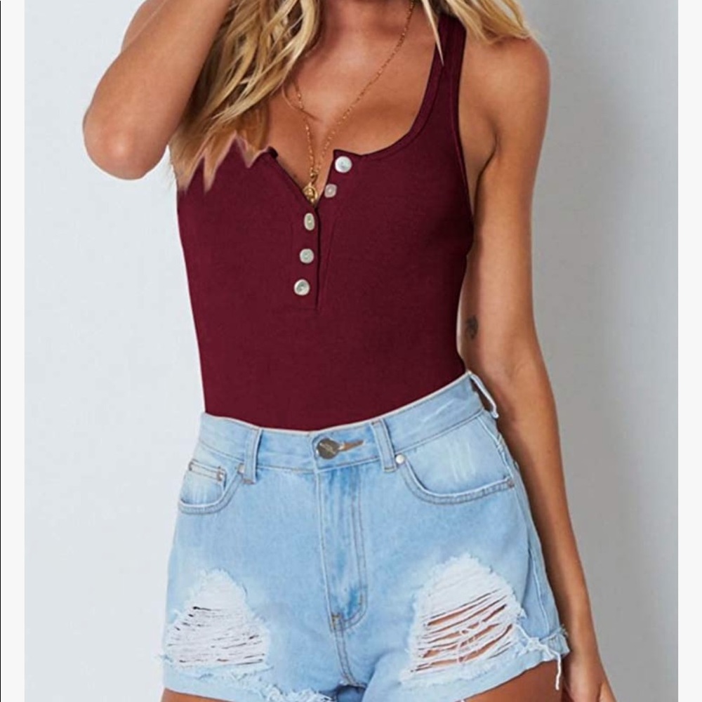 Racerback bodysuit